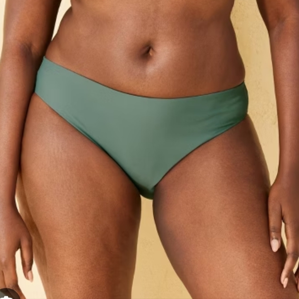 Women's Green Bikini Bottom